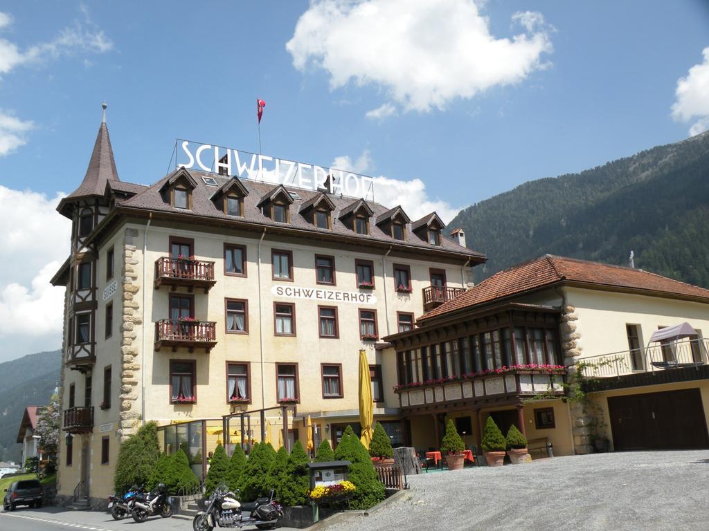 Hotel Schweizerhof Sta Maria Santa María Val Mustair Exterior foto